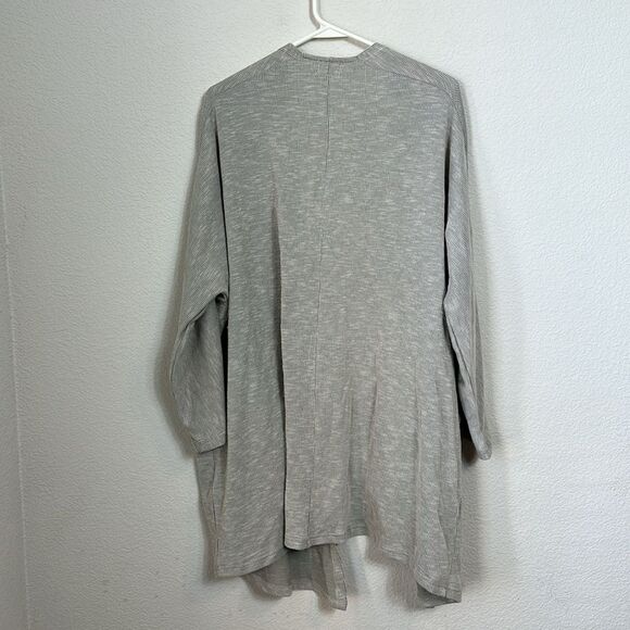 Donni. open front pocket light gray long cardigan sweater new condition 24C - Picture 5 of 5